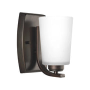 Franport 8" LED Bath Sconce, Bronze Finish - Bees Lighting