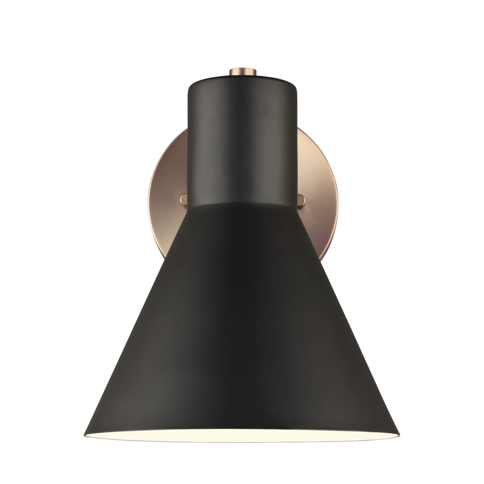 Towner 8" Bath Sconce, Satin Brass Finish - Bees Lighting