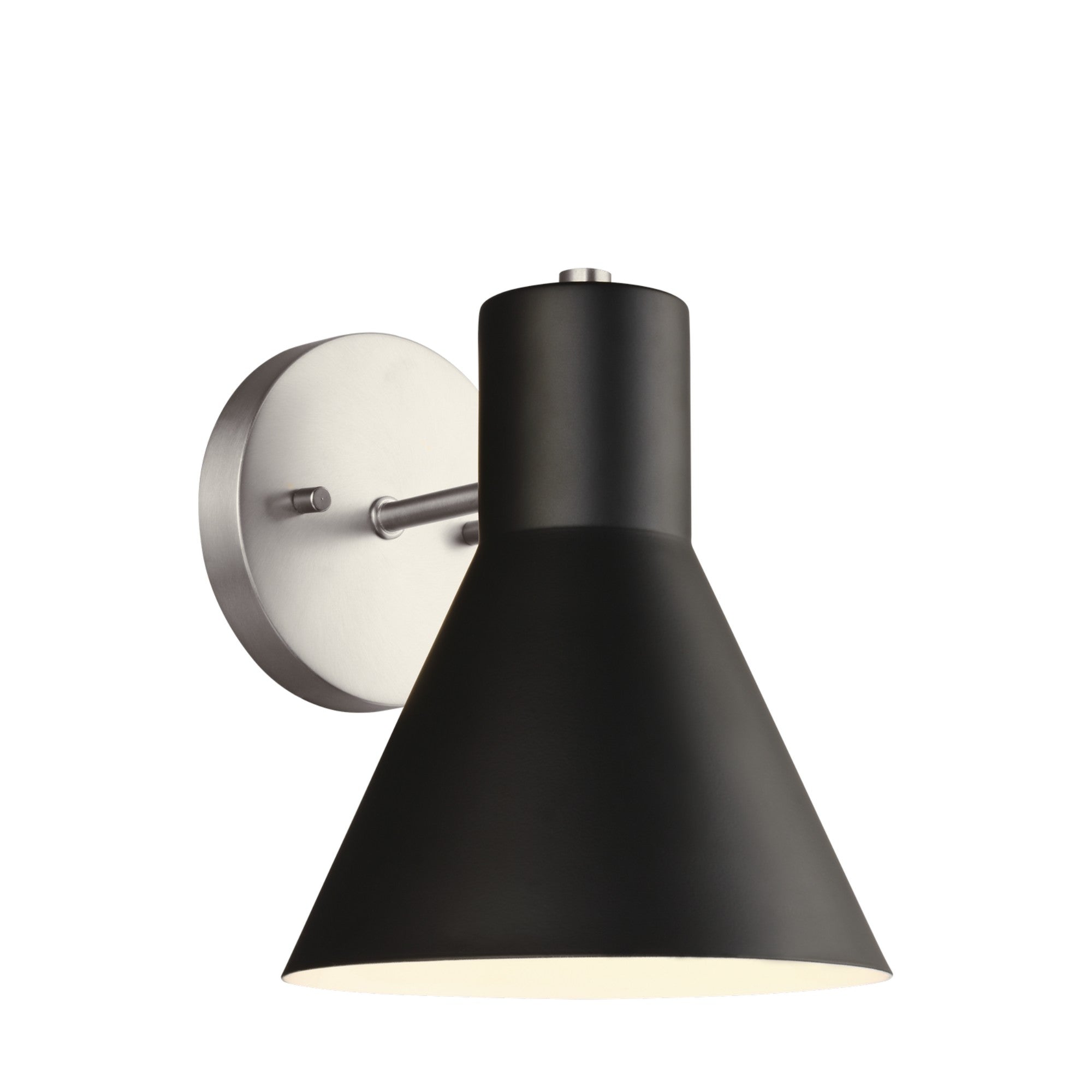 Towner 8" Bath Sconce, Brushed Nickel Finish - Bees Lighting