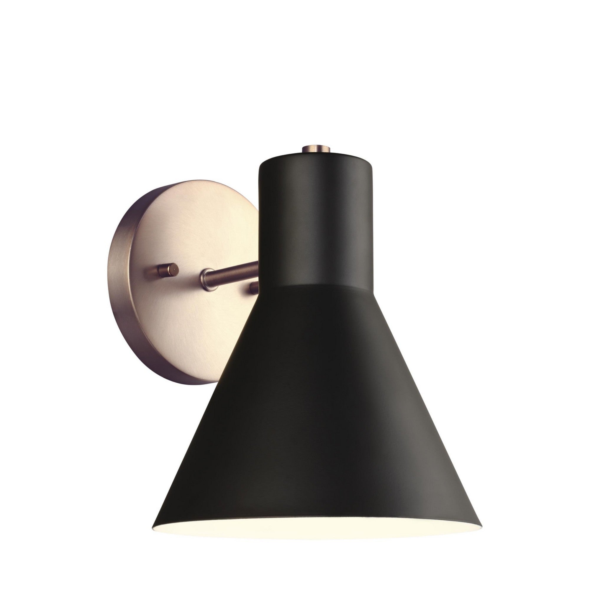 Towner 8" LED Bath Sconce, Satin Brass Finish - Bees Lighting