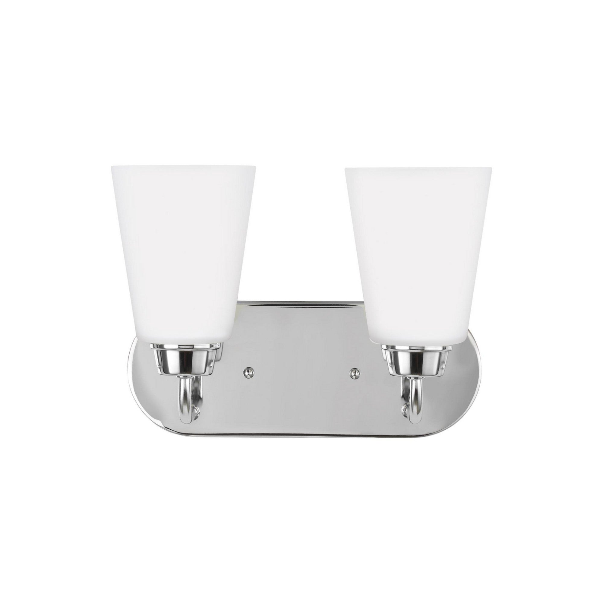 Kerrville 12" 2-Light LED Bathroom Vanity, Chrome Finish