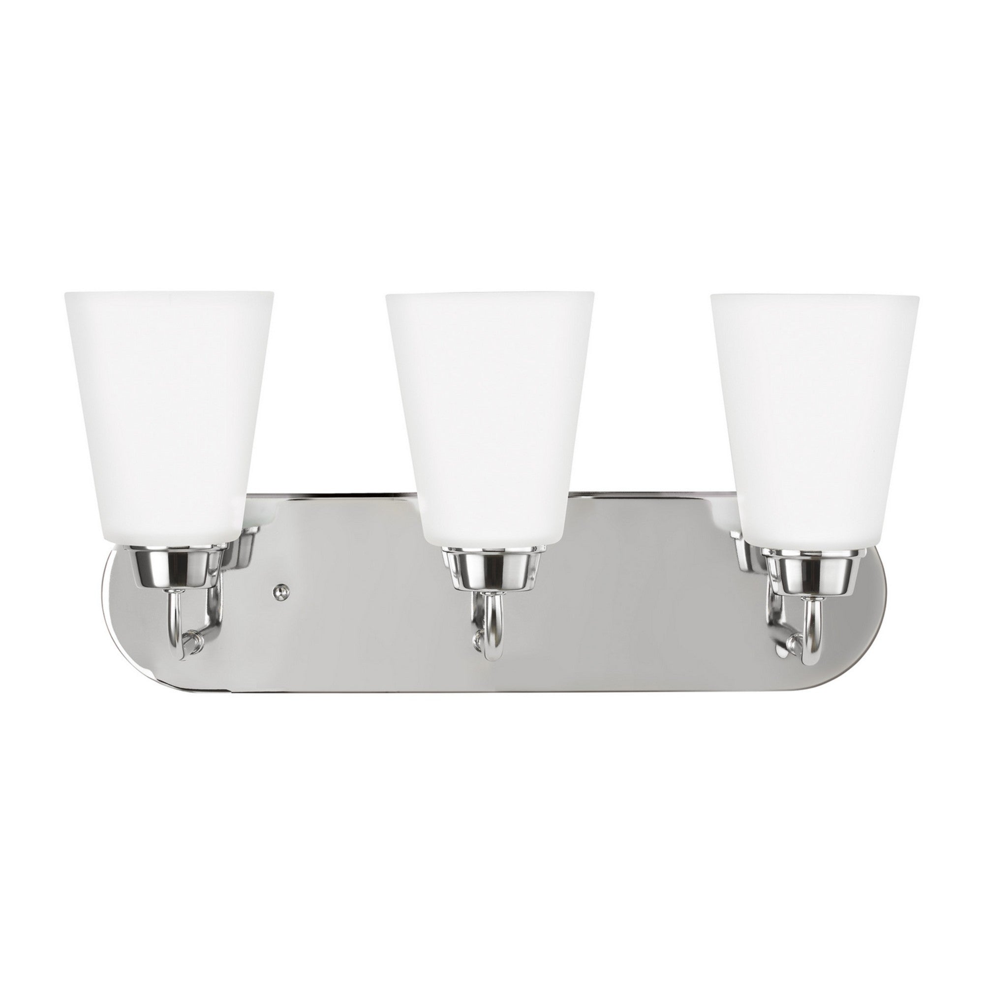 Kerrville 18" 3-Light Bathroom Vanity, Chrome Finish - Bees Lighting