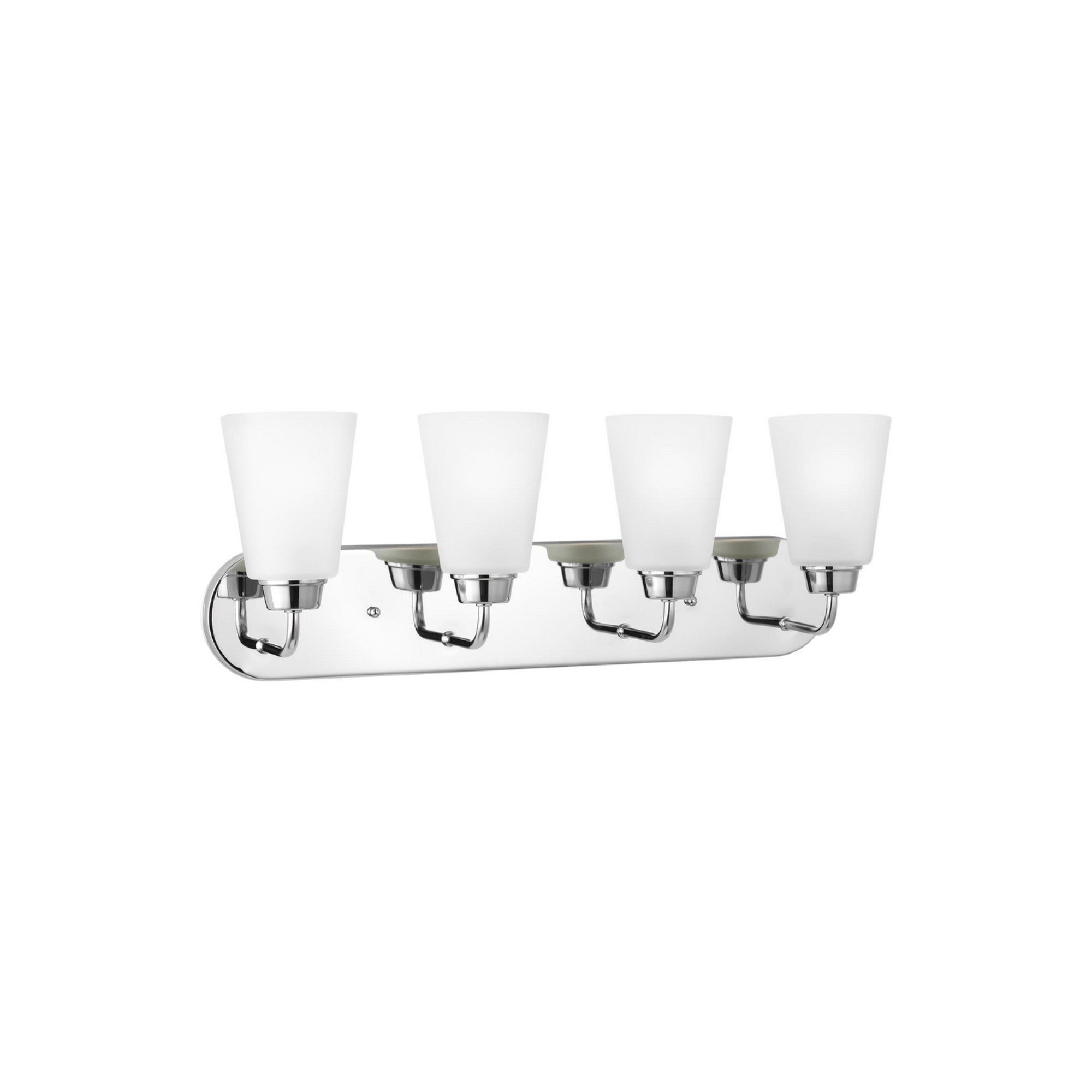 Kerrville 25" 4-Light Bathroom Vanity, Chrome Finish - Bees Lighting