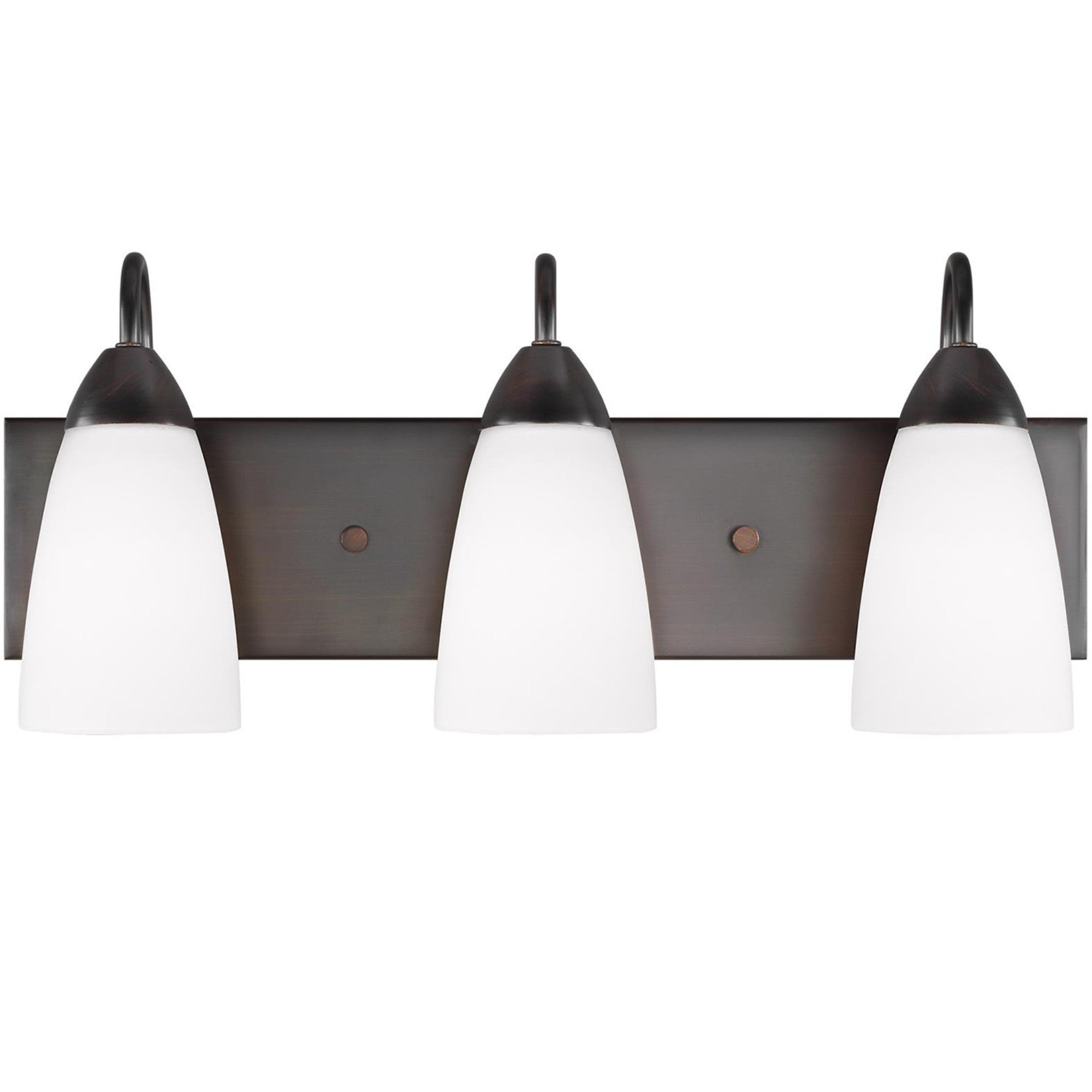 Seville 21" 3-Light Bathroom Vanity, Bronze Finish - Bees Lighting