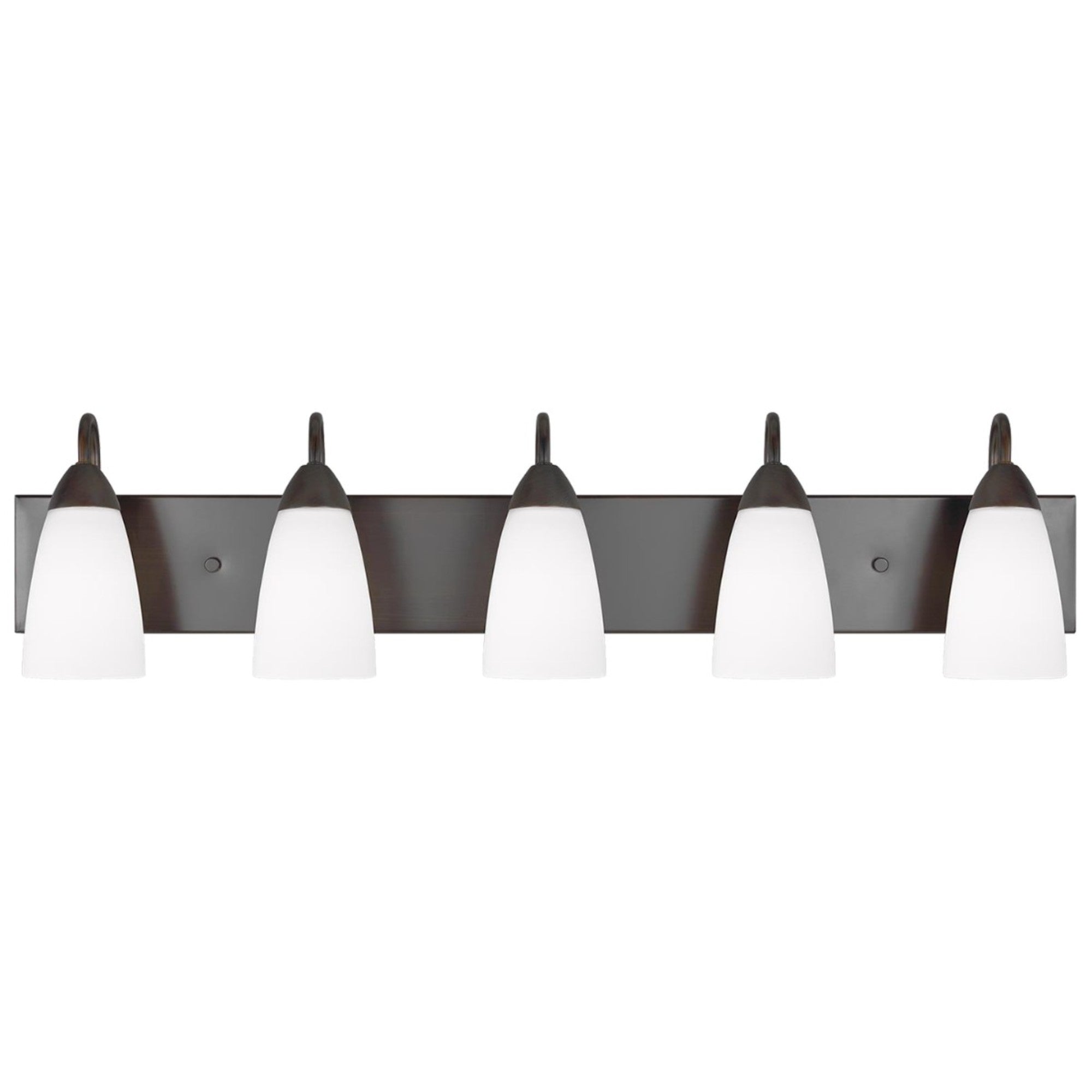 Seville 36" 5-Light LED Bathroom Vanity, Bronze Finish - Bees Lighting