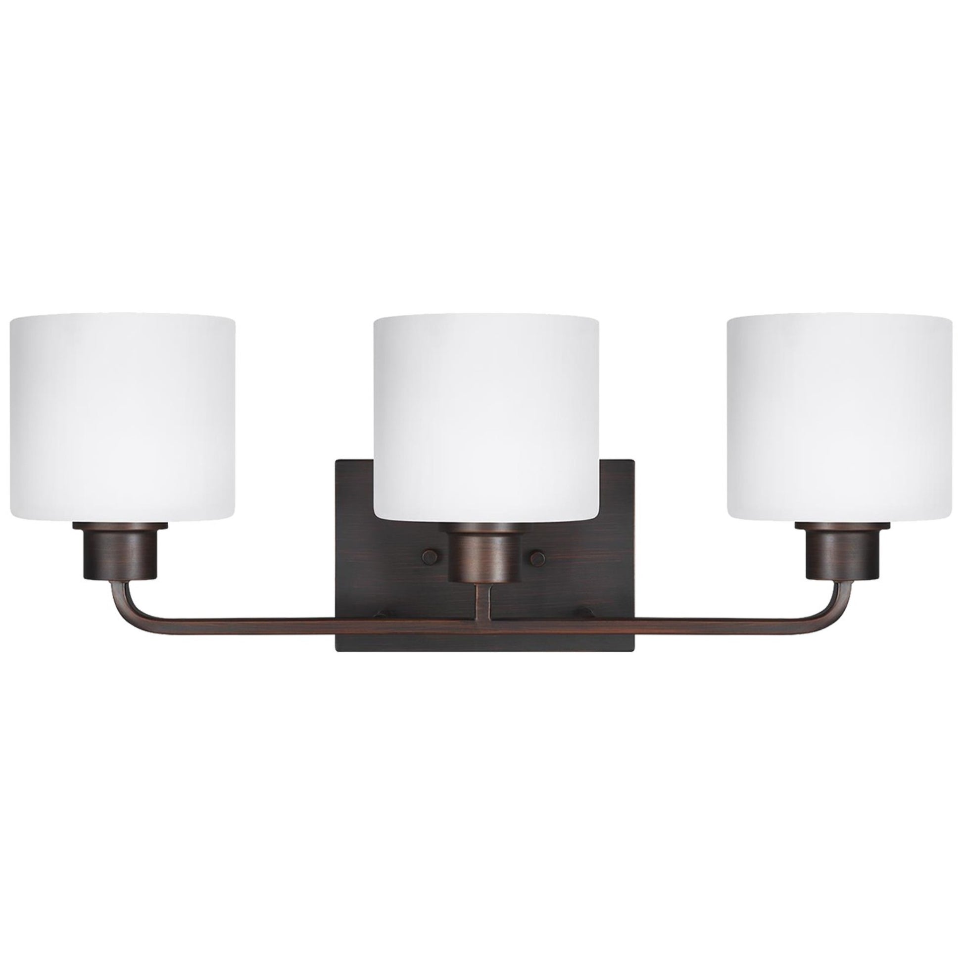 Canfield 23" 3-Light LED Bathroom Vanity, Bronze Finish - Bees Lighting