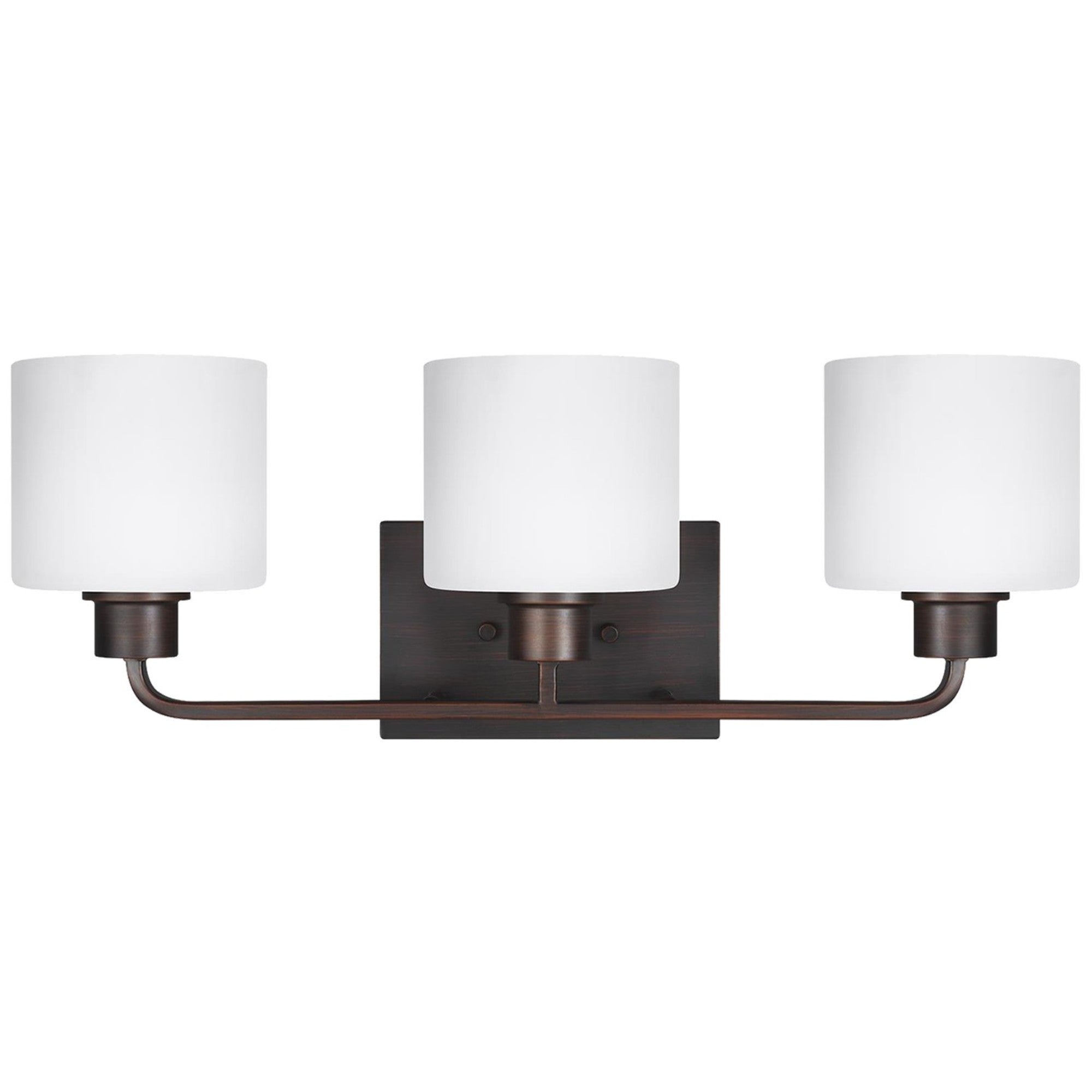 Canfield 23" 3-Light LED Bathroom Vanity, Bronze Finish - Bees Lighting