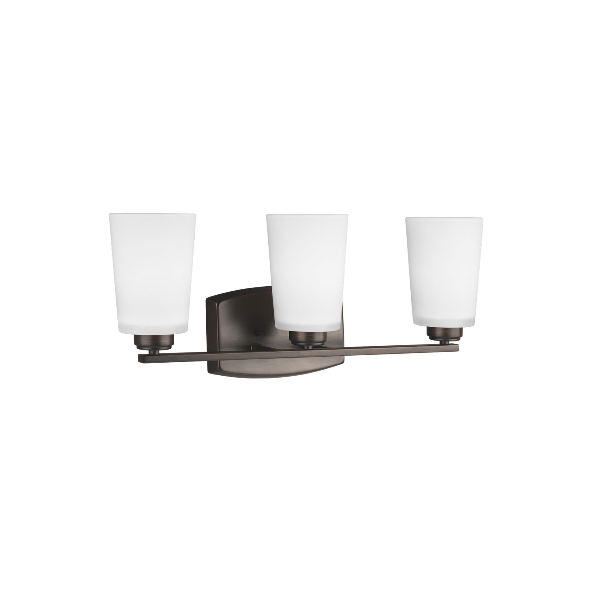 Franport 21" 3-Light LED Bathroom Vanity, Bronze Finish - Bees Lighting