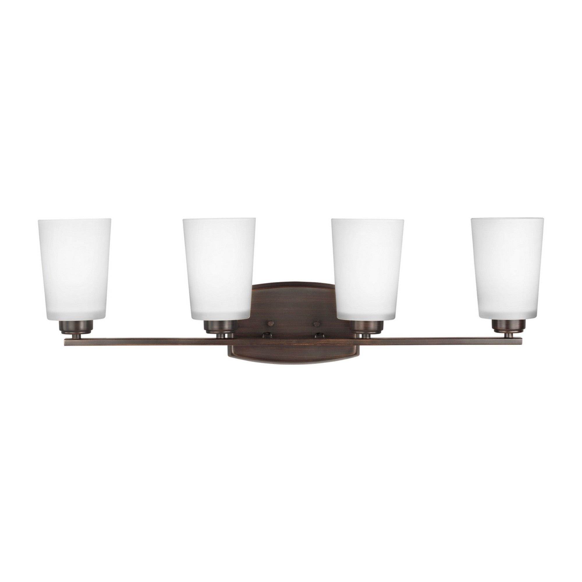 Franport 29" 4-Light LED Bathroom Vanity, Bronze Finish - Bees Lighting
