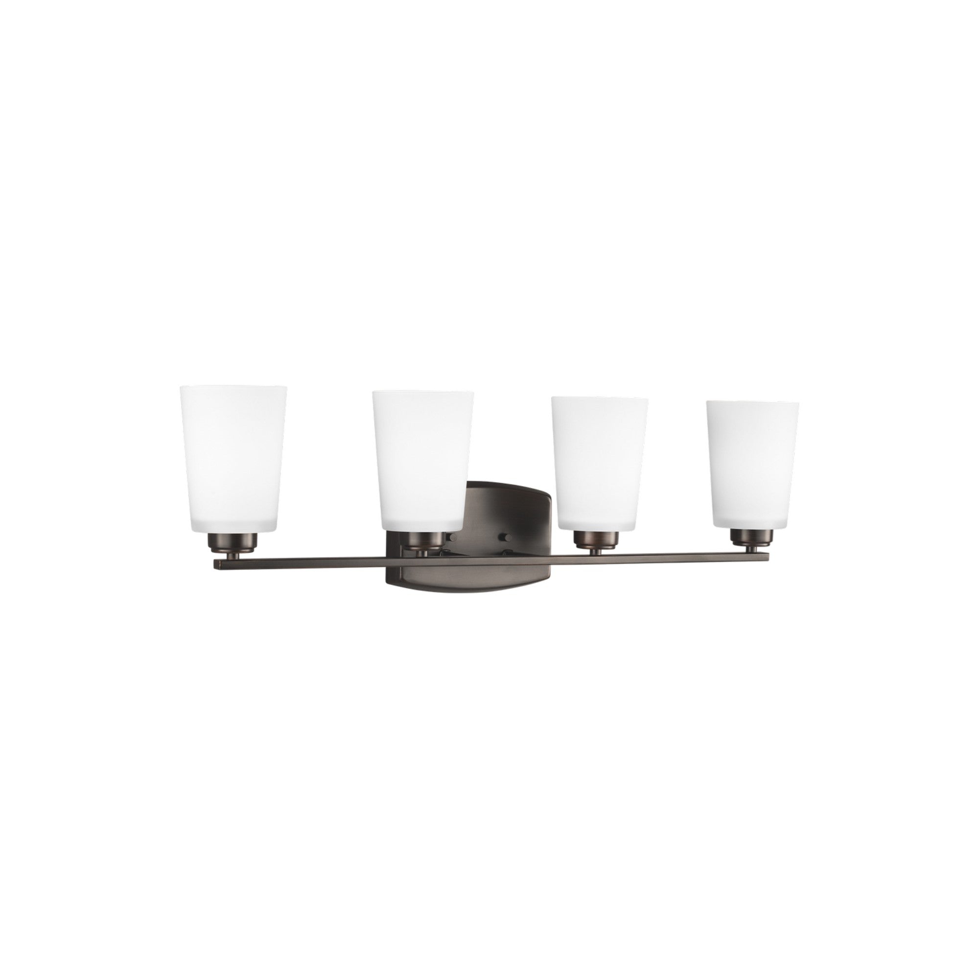 Franport 29" 4-Light LED Bathroom Vanity, Bronze Finish - Bees Lighting