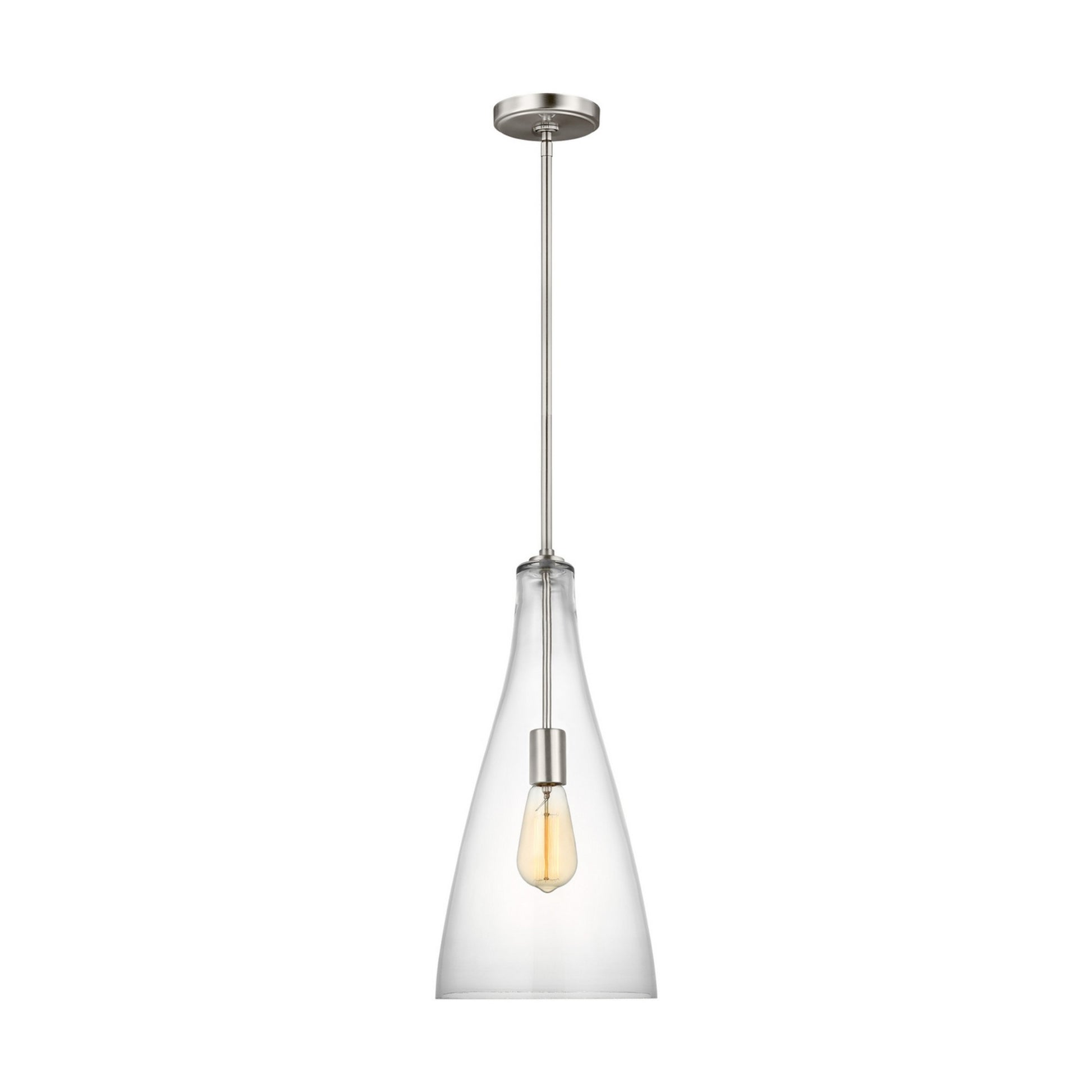 Arilda 9" Pendant, Brushed Nickel Finish - Bees Lighting