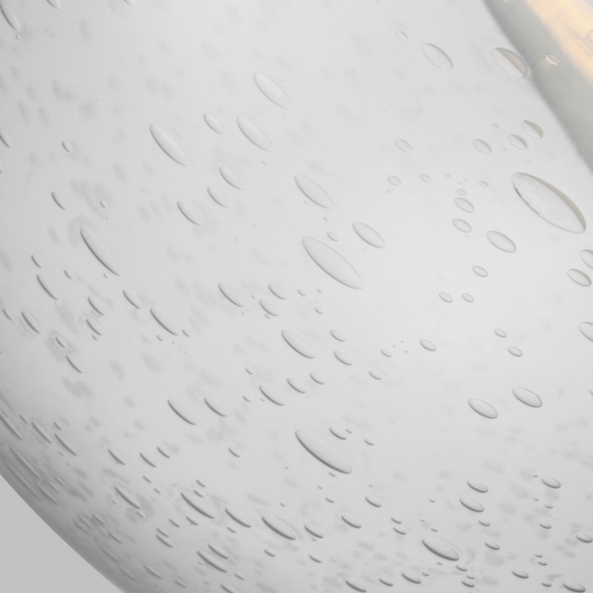Leo Hanging Globe 10" Medium Pendant, Satin Aluminum Finish with Clear Seeded Glass - Bees Lighting