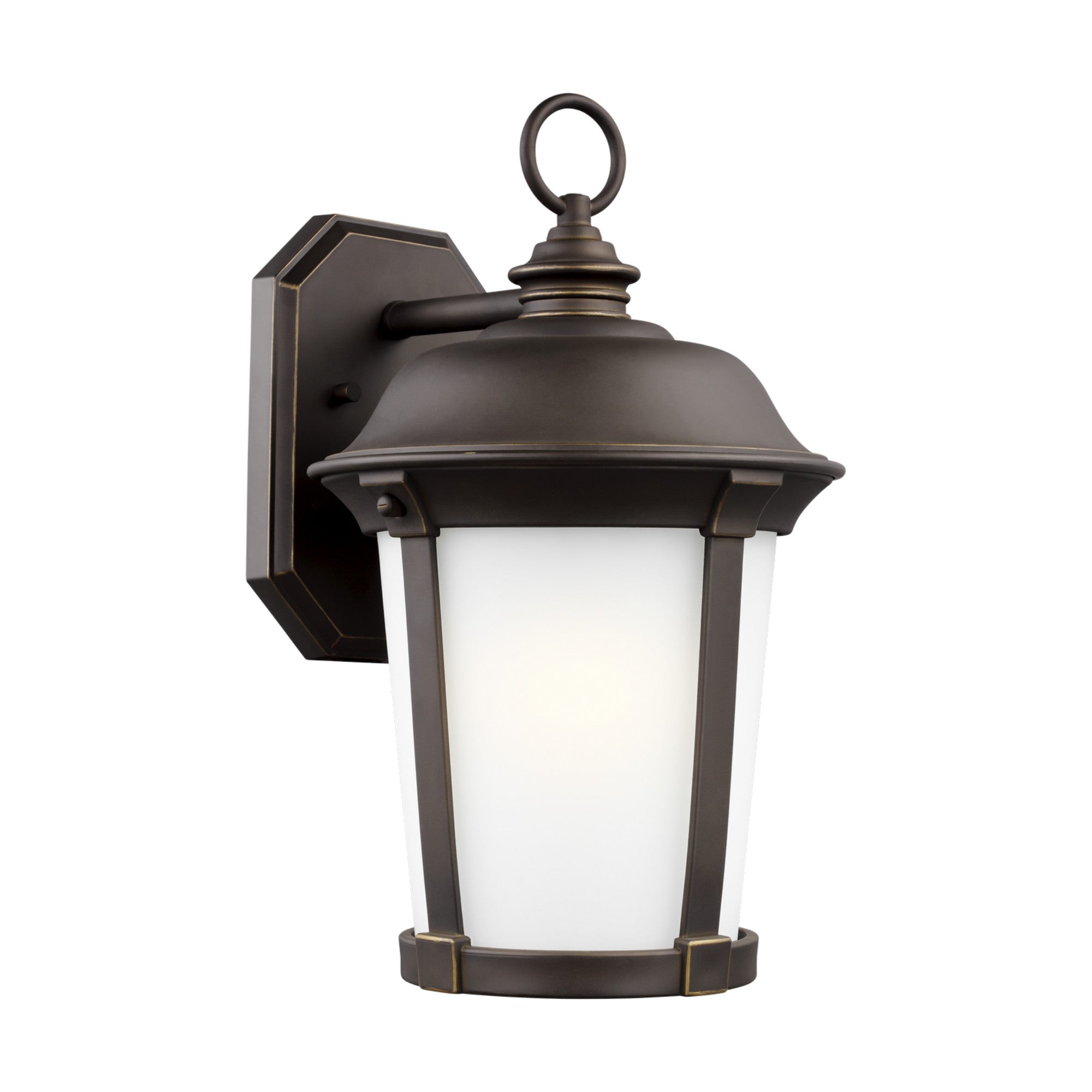 Calder 17" LED Large Outdoor Wall Lantern, Antique Bronze Finish - Bees Lighting