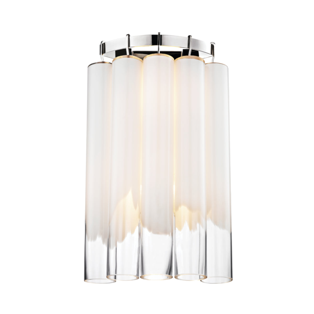 Tyrell 21" 2 Lights Wall Sconce Polished Nickel Finish