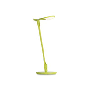 Splitty Matte Leaf Green Contemporary LED Desk Lamp with Table Base and USB Port - Bees Lighting