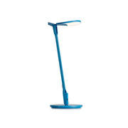 Splitty Matte Pacific Blue Contemporary LED Desk Lamp with Table Base and USB Port - Bees Lighting