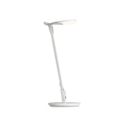 Splitty Matte White Contemporary LED Desk Lamp with Table Base and USB Port - Bees Lighting