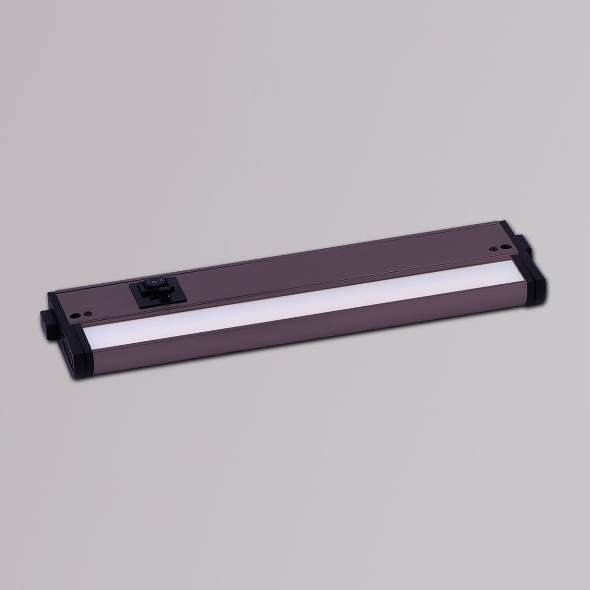 CounterMax 5K 12 Inch LED Under Cabinet Light, 2700K to 5000K, 720 Lumens, 120V, Nickel - Bees Lighting