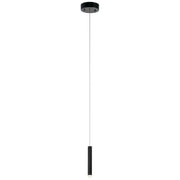 Soho 1" LED Mini Pendant, Black Finish - Bees Lighting