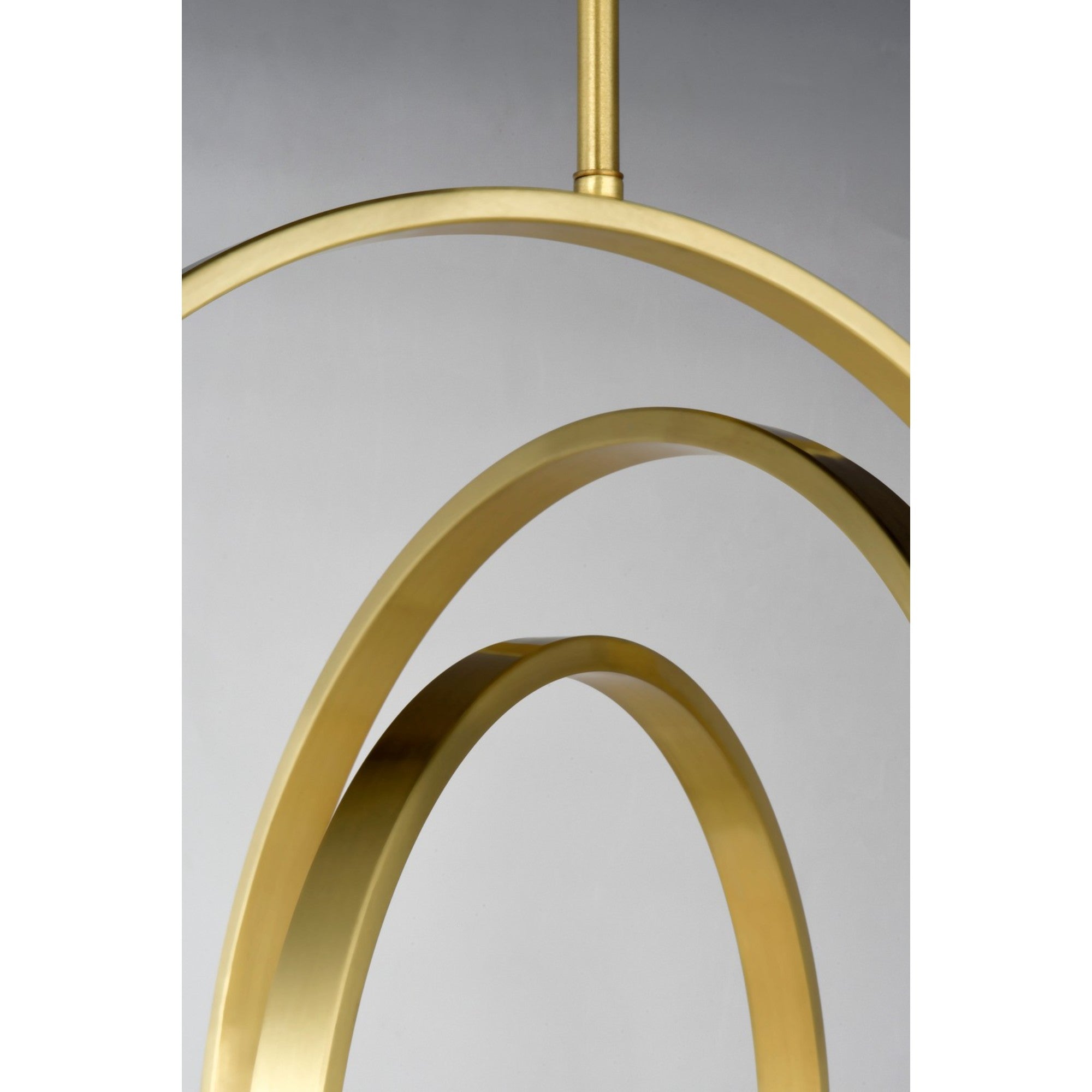 Coronet 18" Pendant, Satin Brass Finish - Bees Lighting