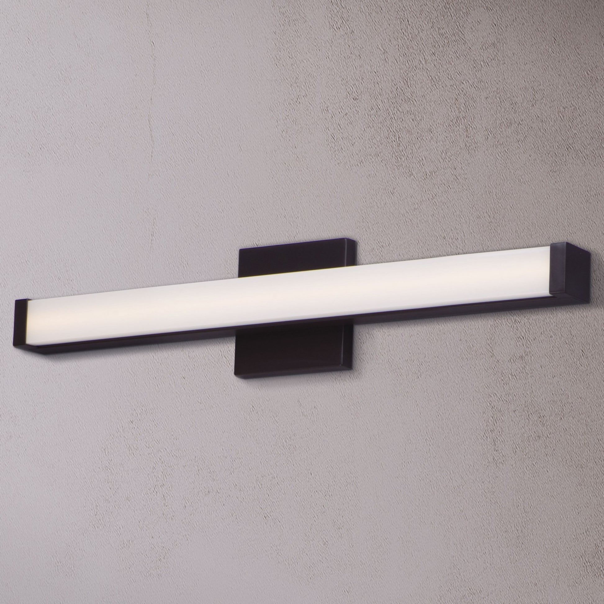Spec 24" LED Bath Vanity, Bronze Finish - Bees Lighting