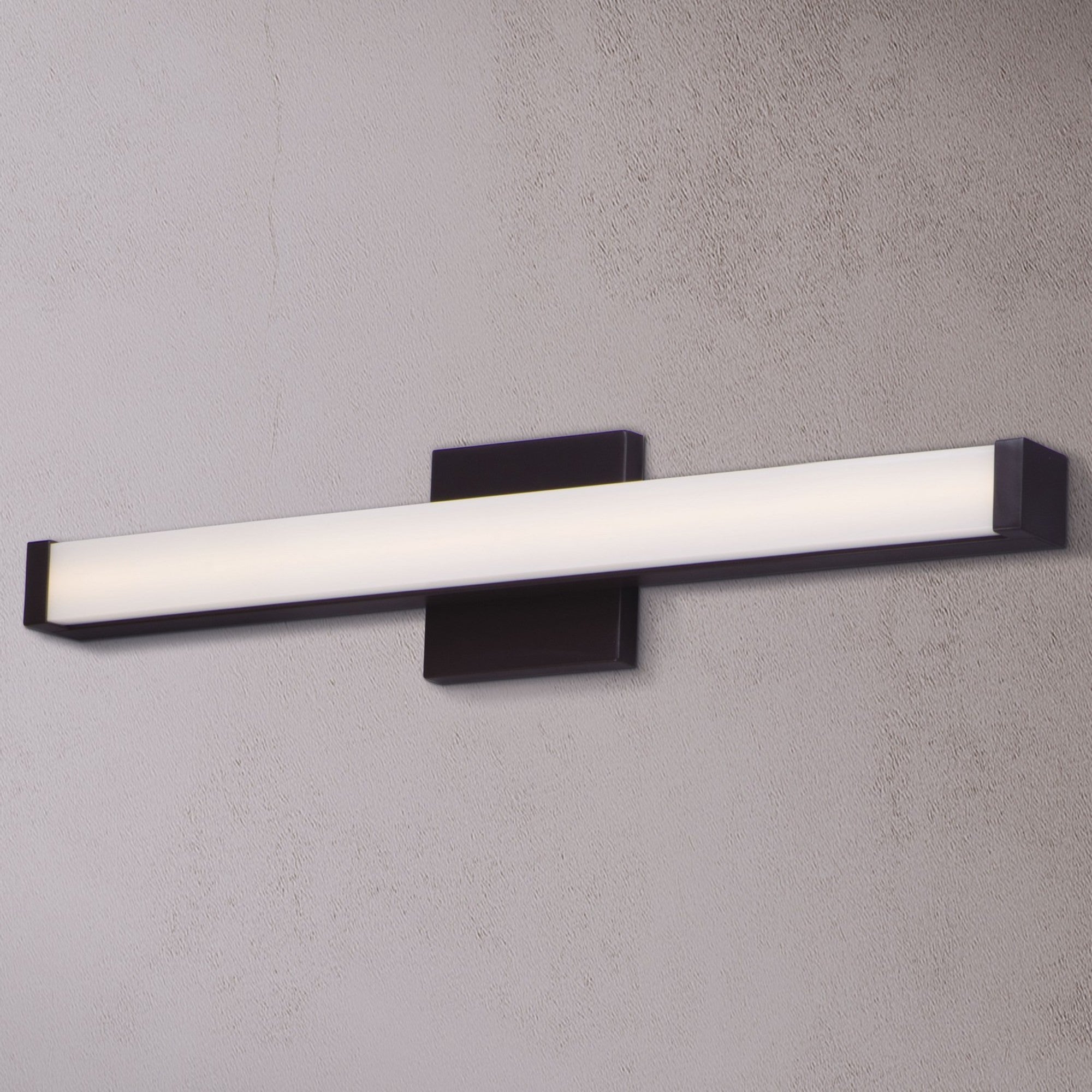 Spec 24" LED Bath Vanity, Bronze Finish - Bees Lighting