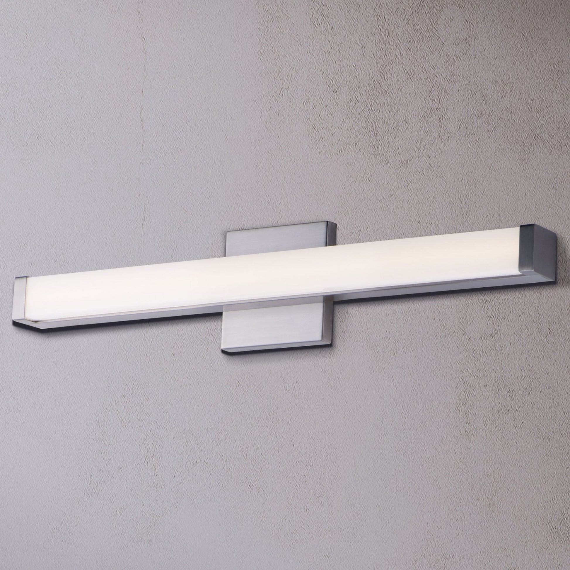 Spec 24" LED Bath Vanity, Satin Nickel Finish - Bees Lighting
