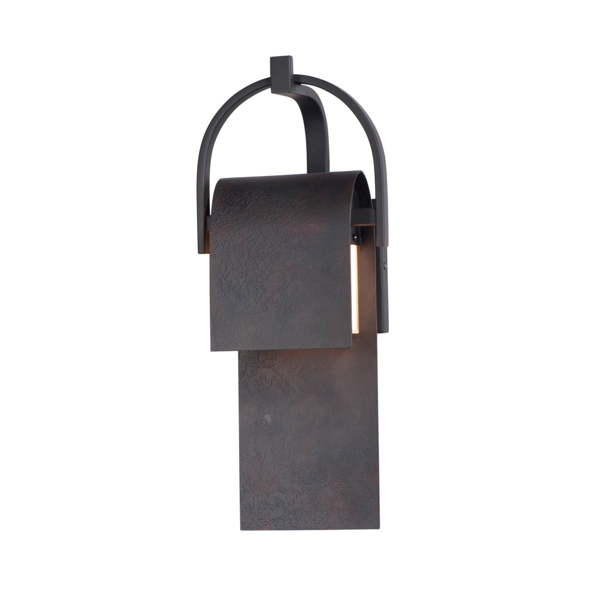 Laredo 17" LED Outdoor Wall Sconce, Rustic Forge Finish - Bees Lighting