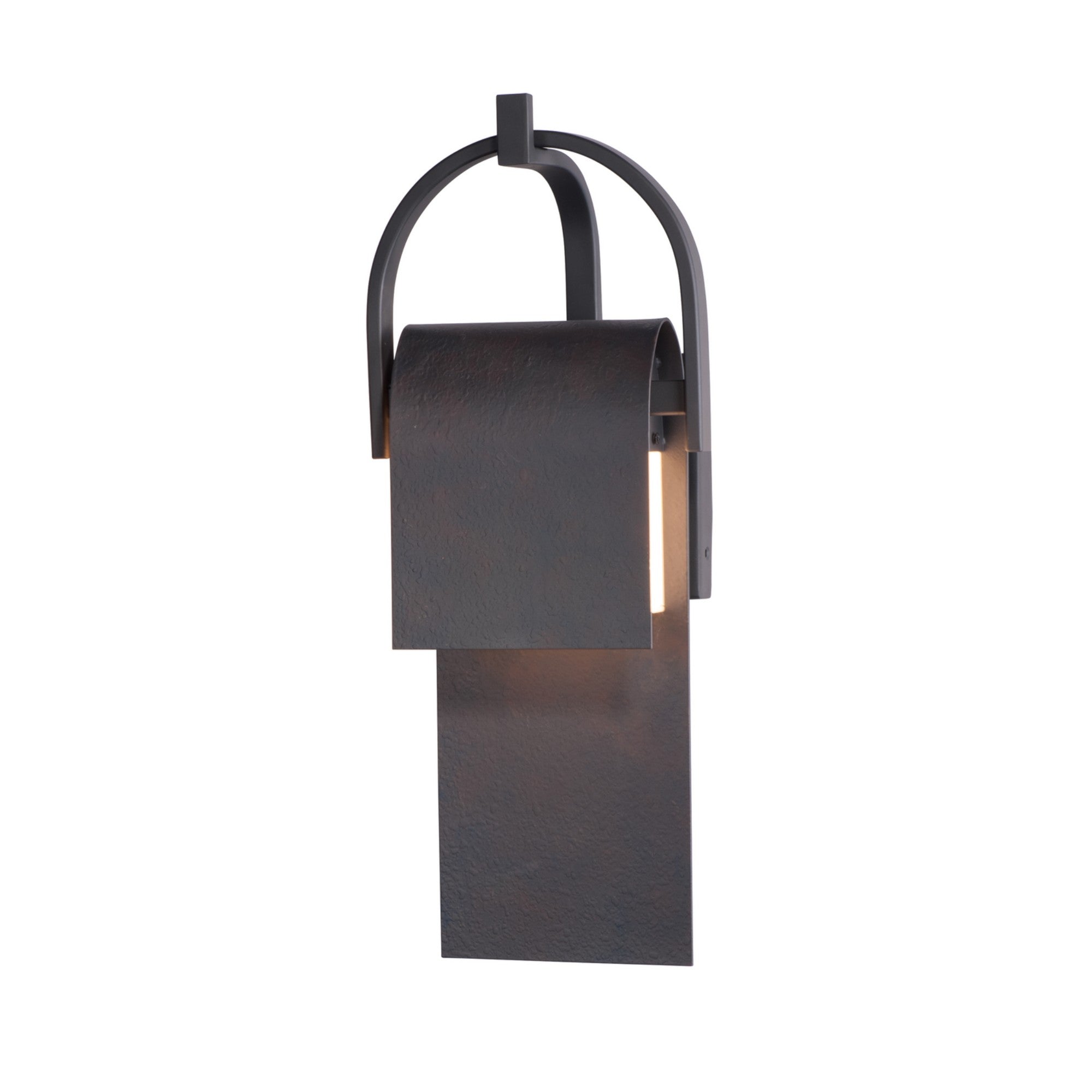 Laredo 20" LED Outdoor Wall Sconce, Rustic Forge Finish - Bees Lighting