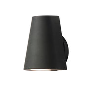 Mini 6" LED Outdoor Wall Sconce, Black Finish - Bees Lighting
