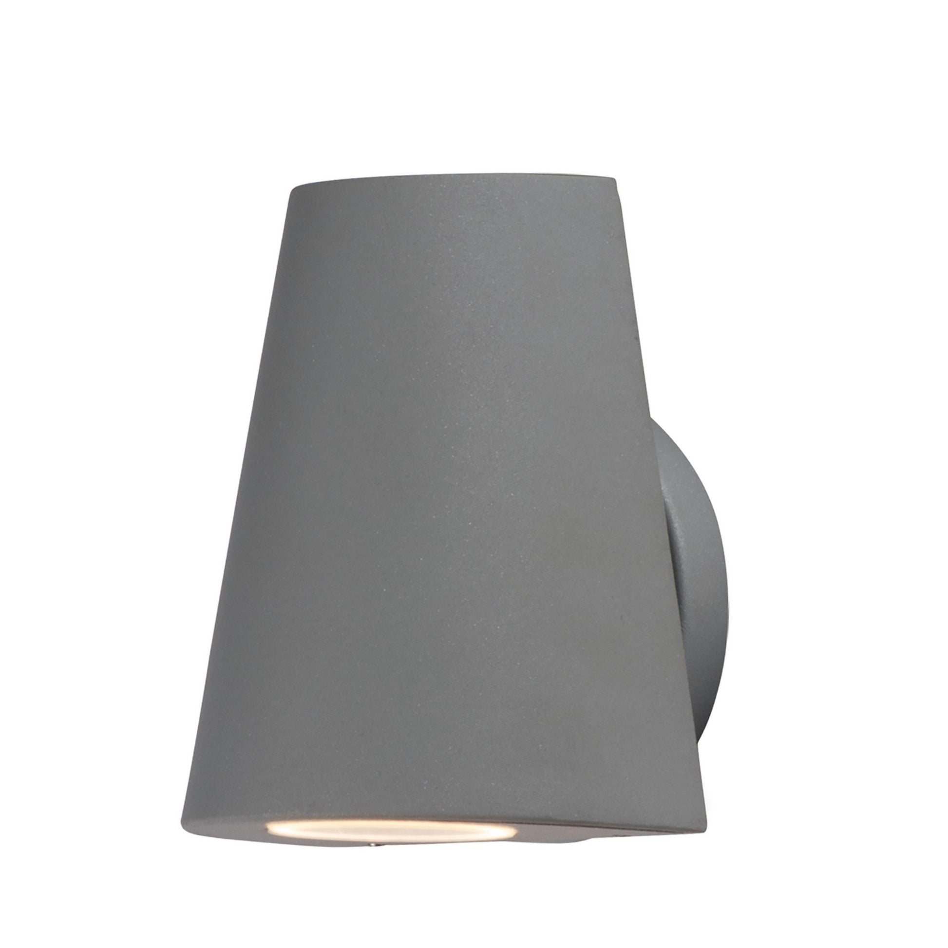 Mini 6" LED Outdoor Wall Sconce, Silver Finish - Bees Lighting