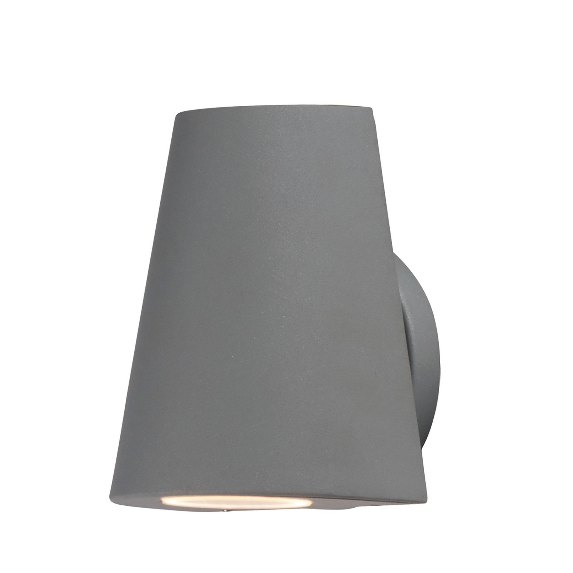 Mini 6" LED Outdoor Wall Sconce, Silver Finish - Bees Lighting