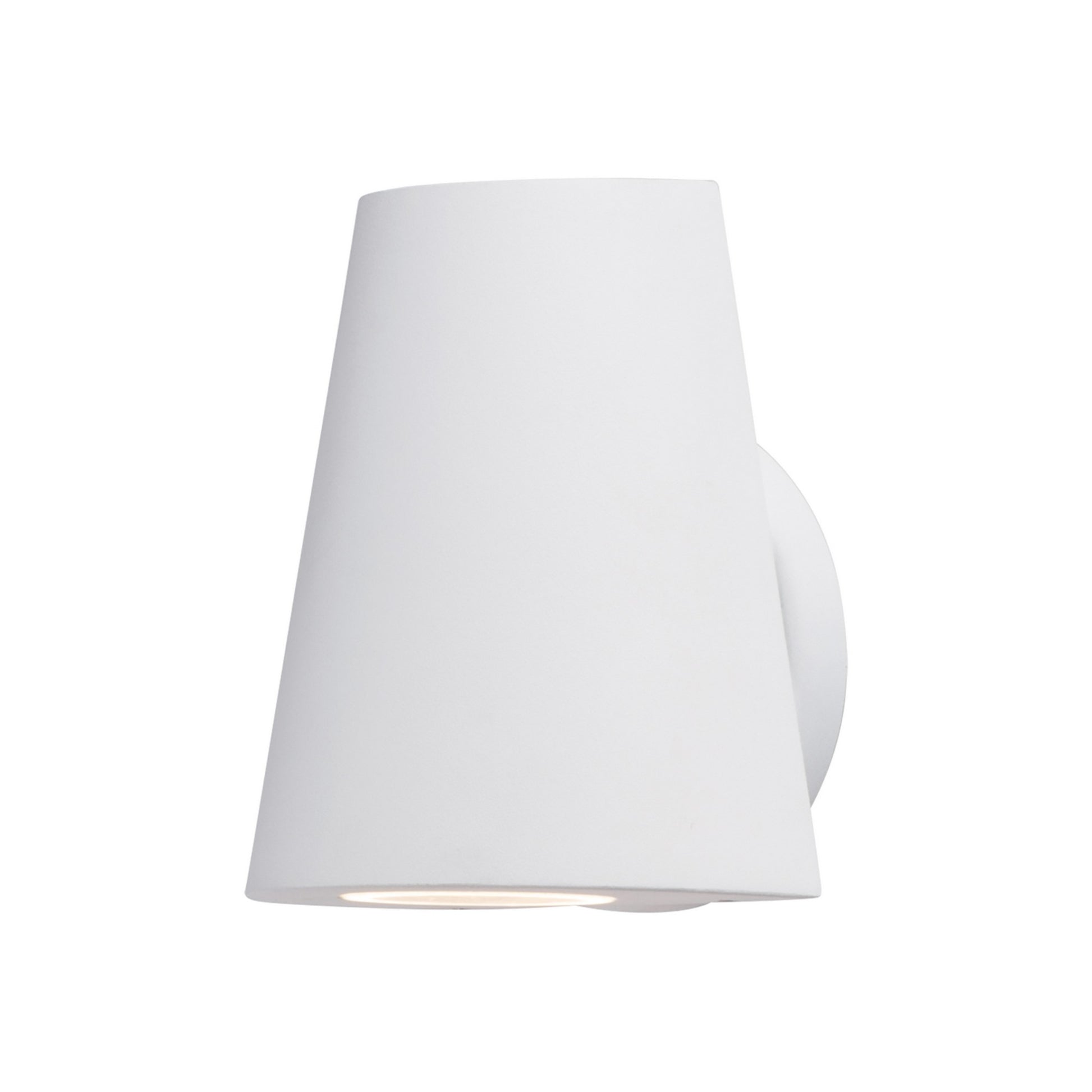Mini 6" LED Outdoor Wall Sconce, White Finish - Bees Lighting