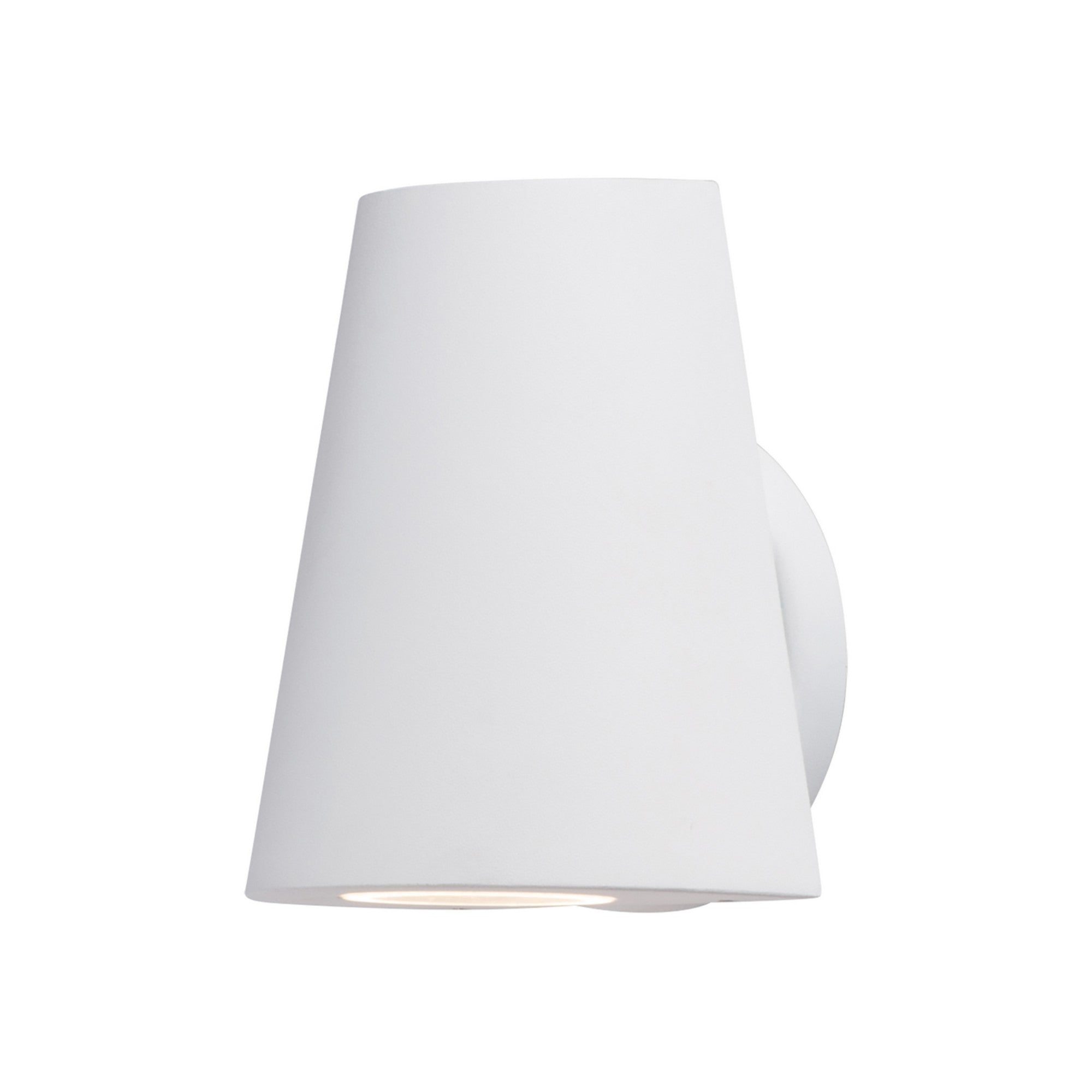 Mini 6" LED Outdoor Wall Sconce, White Finish - Bees Lighting