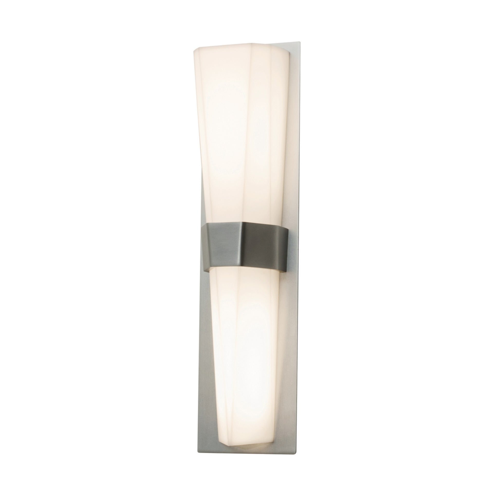 Sorrento 19" LED Wall Sconce, Satin Nickel Finish - Bees Lighting