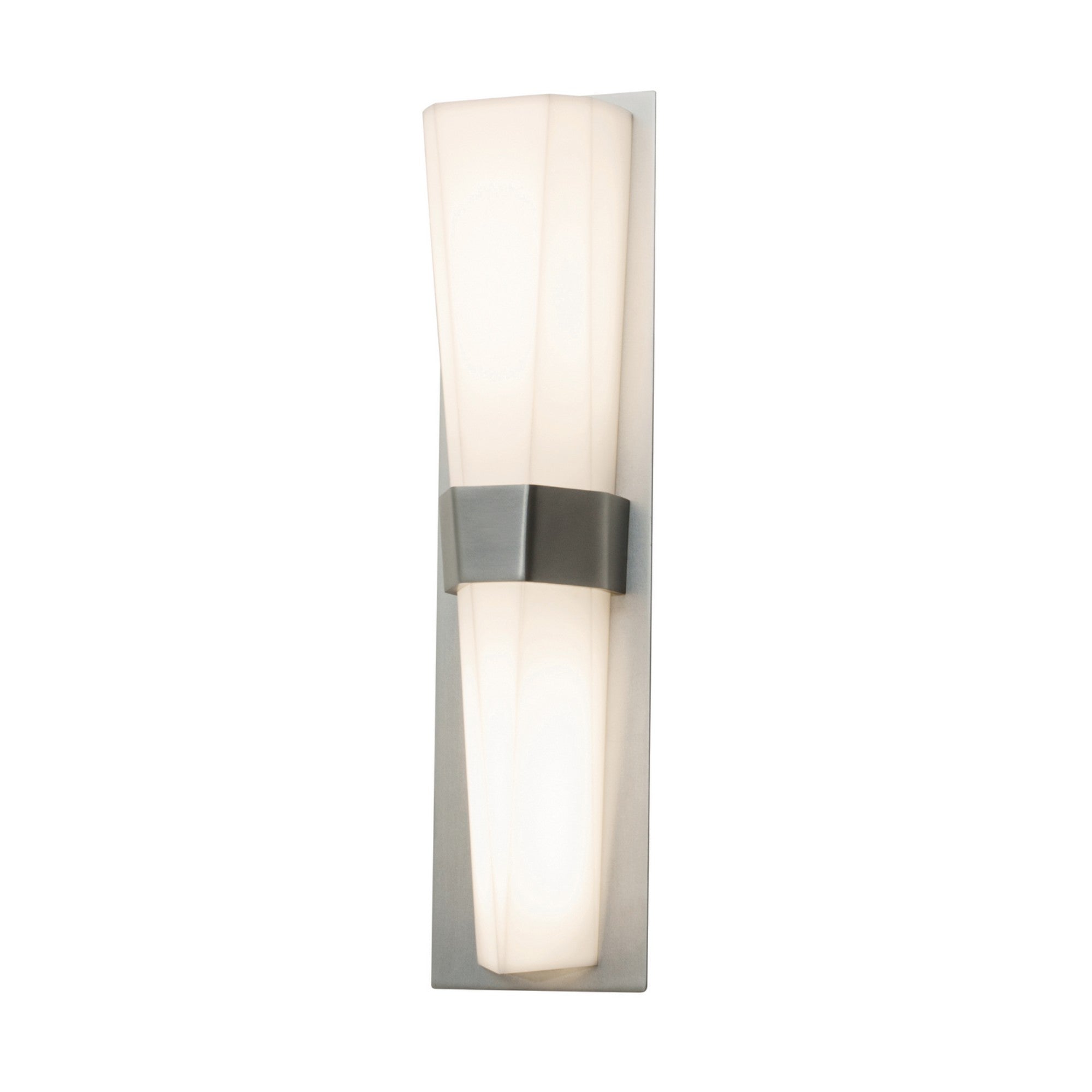 Sorrento 19" LED Wall Sconce, Satin Nickel Finish - Bees Lighting