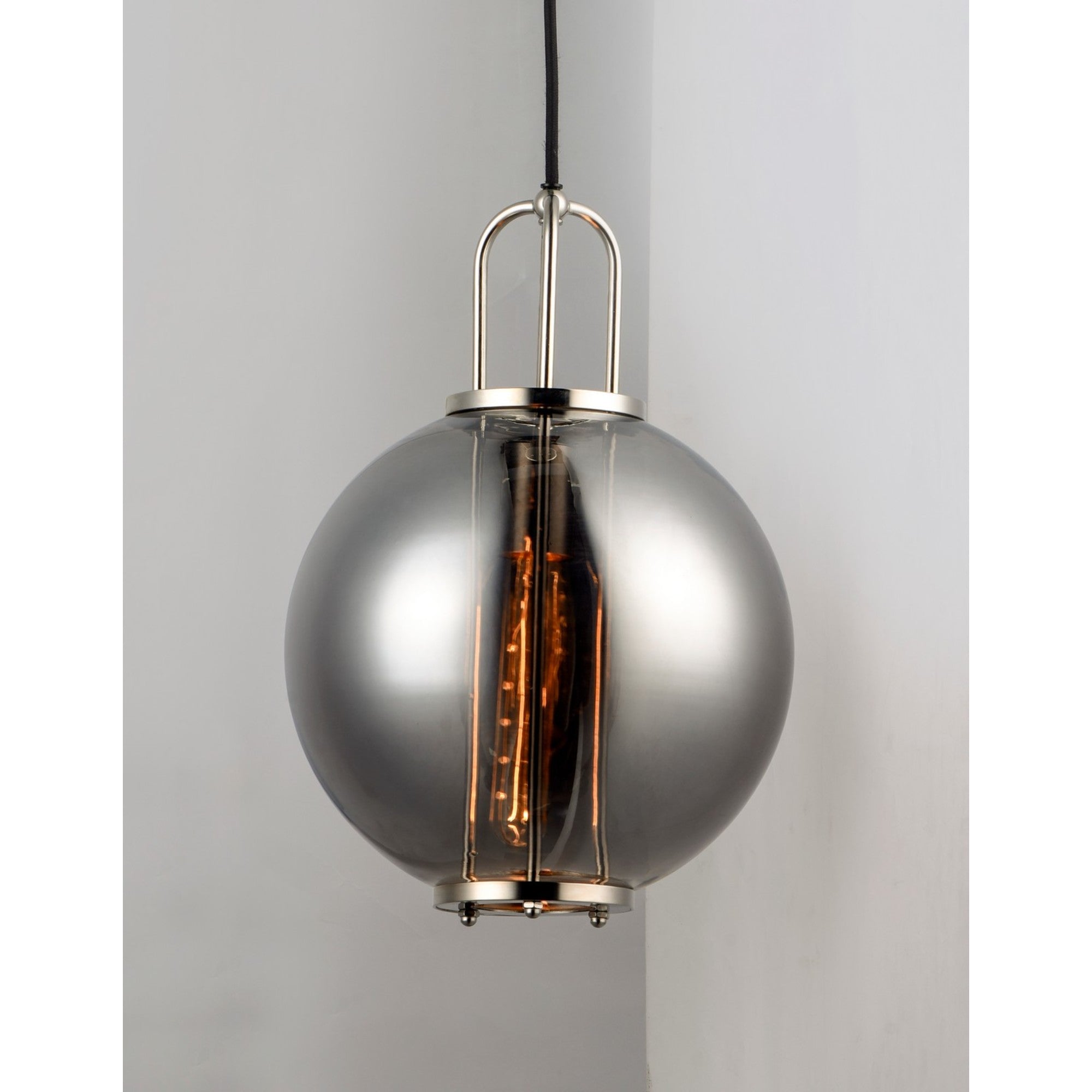 Minaret 15" Pendant, Polished Nickel Finish - Bees Lighting