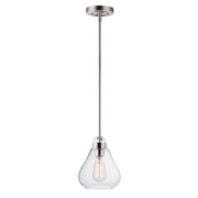 Dianne 10" Pendant, Satin Nickel Finish - Bees Lighting