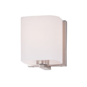 Wrap 6" Bath Vanity, Satin Nickel Finish - Bees Lighting