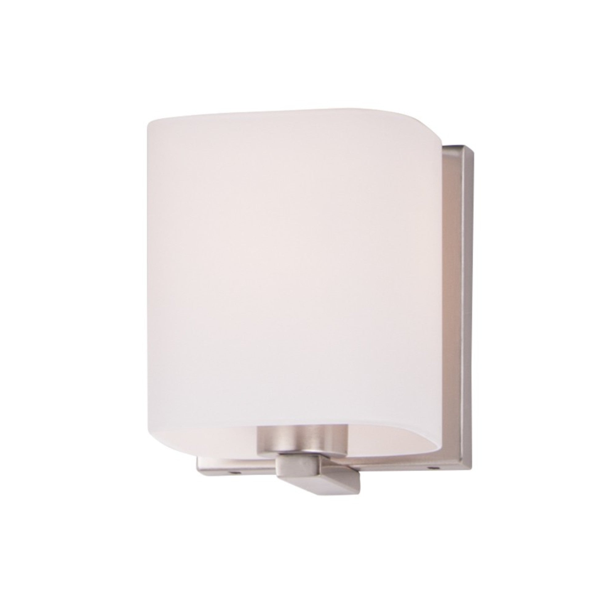 Wrap 6" Bath Vanity, Satin Nickel Finish