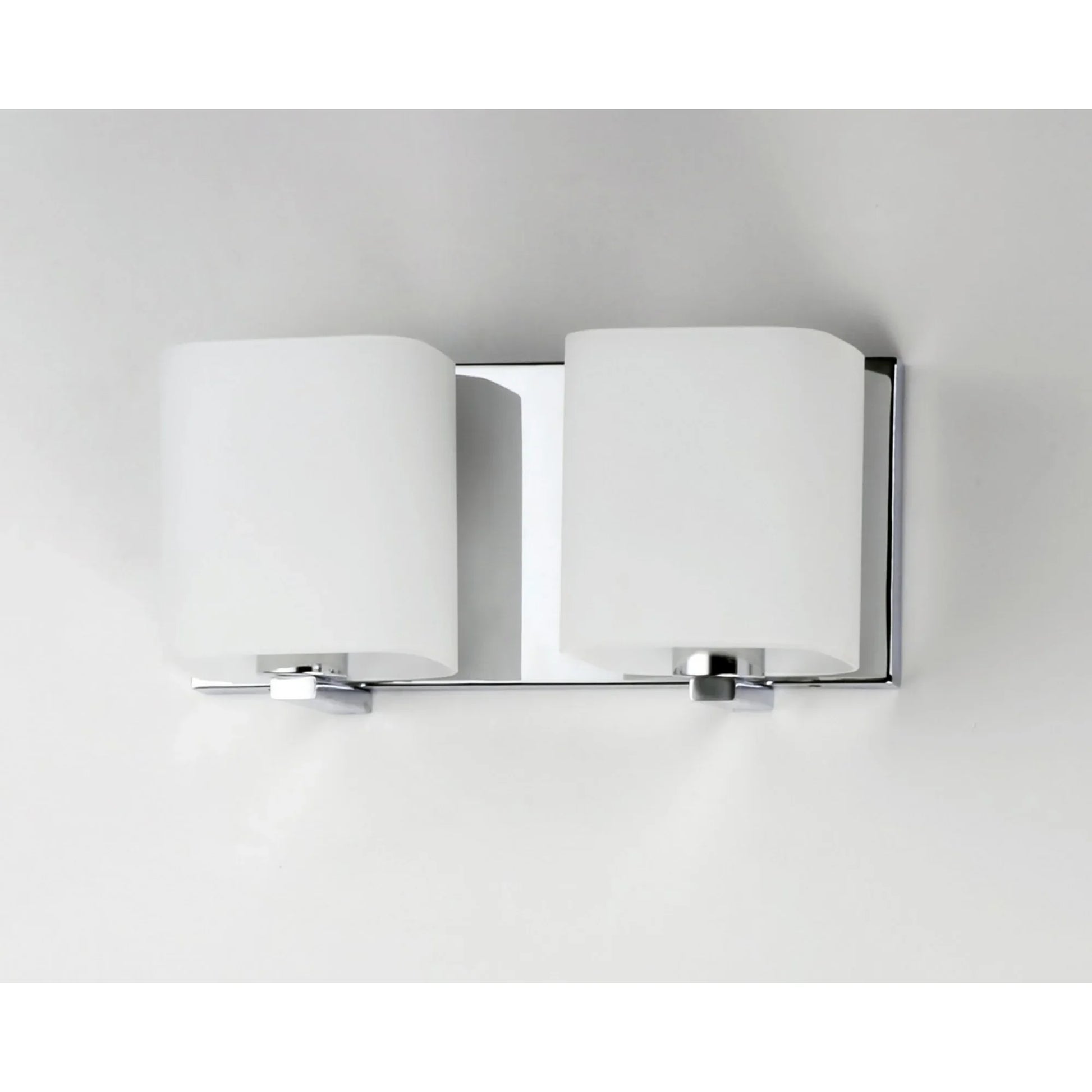 Wrap 13" 2-Light Bath Vanity, Polished Chrome Finish - Bees Lighting