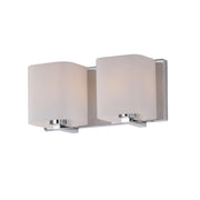 Wrap 13" 2-Light Bath Vanity, Polished Chrome Finish - Bees Lighting