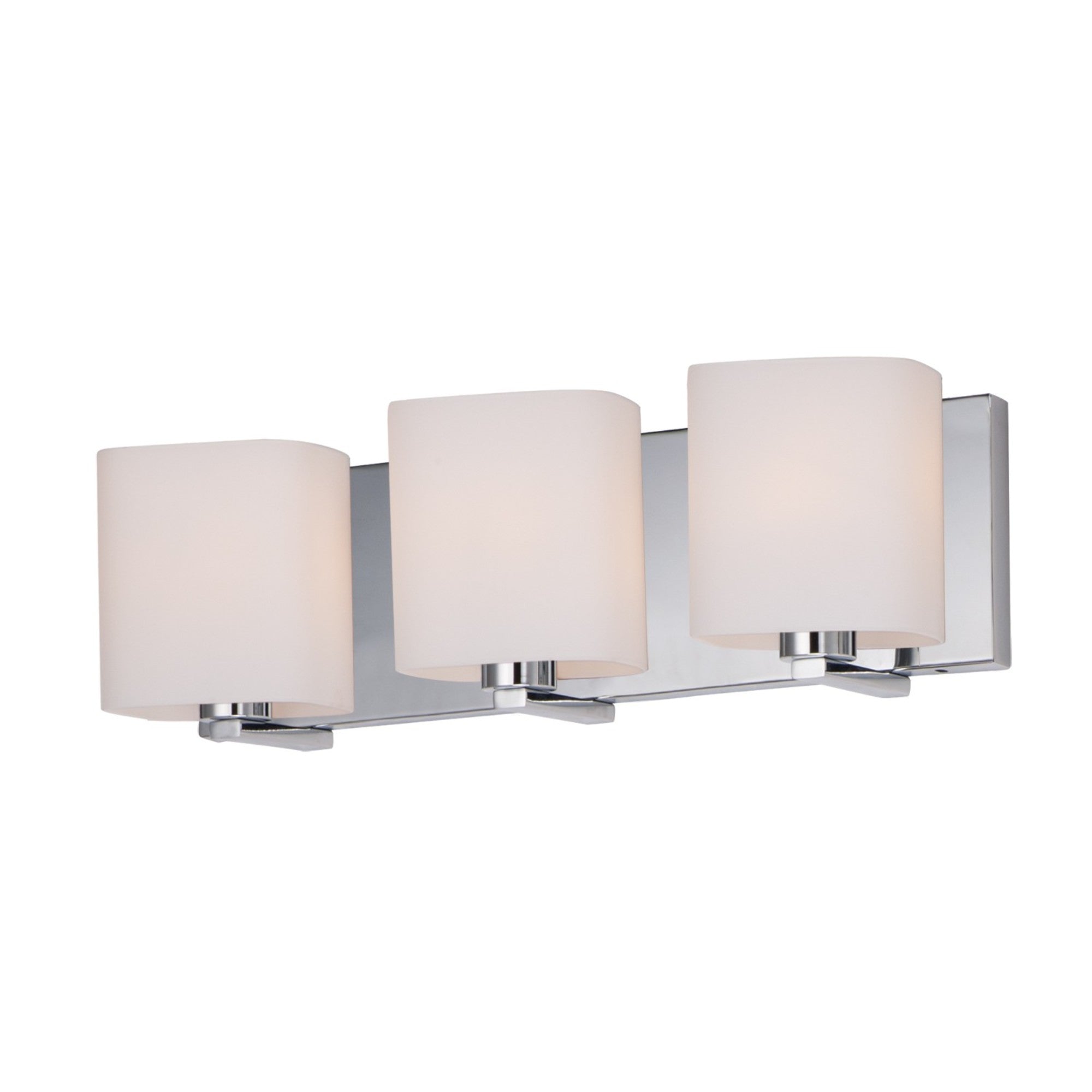 Wrap 19" 3-Light Bath Vanity, Polished Chrome Finish