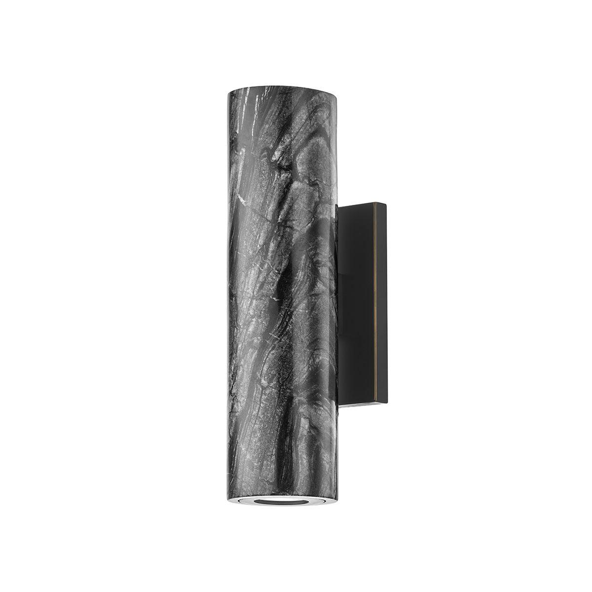 Predock 10 In. 2 Lights LED Wall Light Black Finish - Bees Lighting