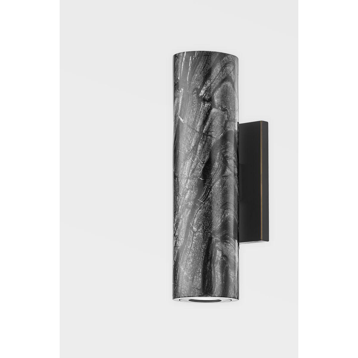 Predock 10 In. 2 Lights LED Wall Light Black Finish - Bees Lighting