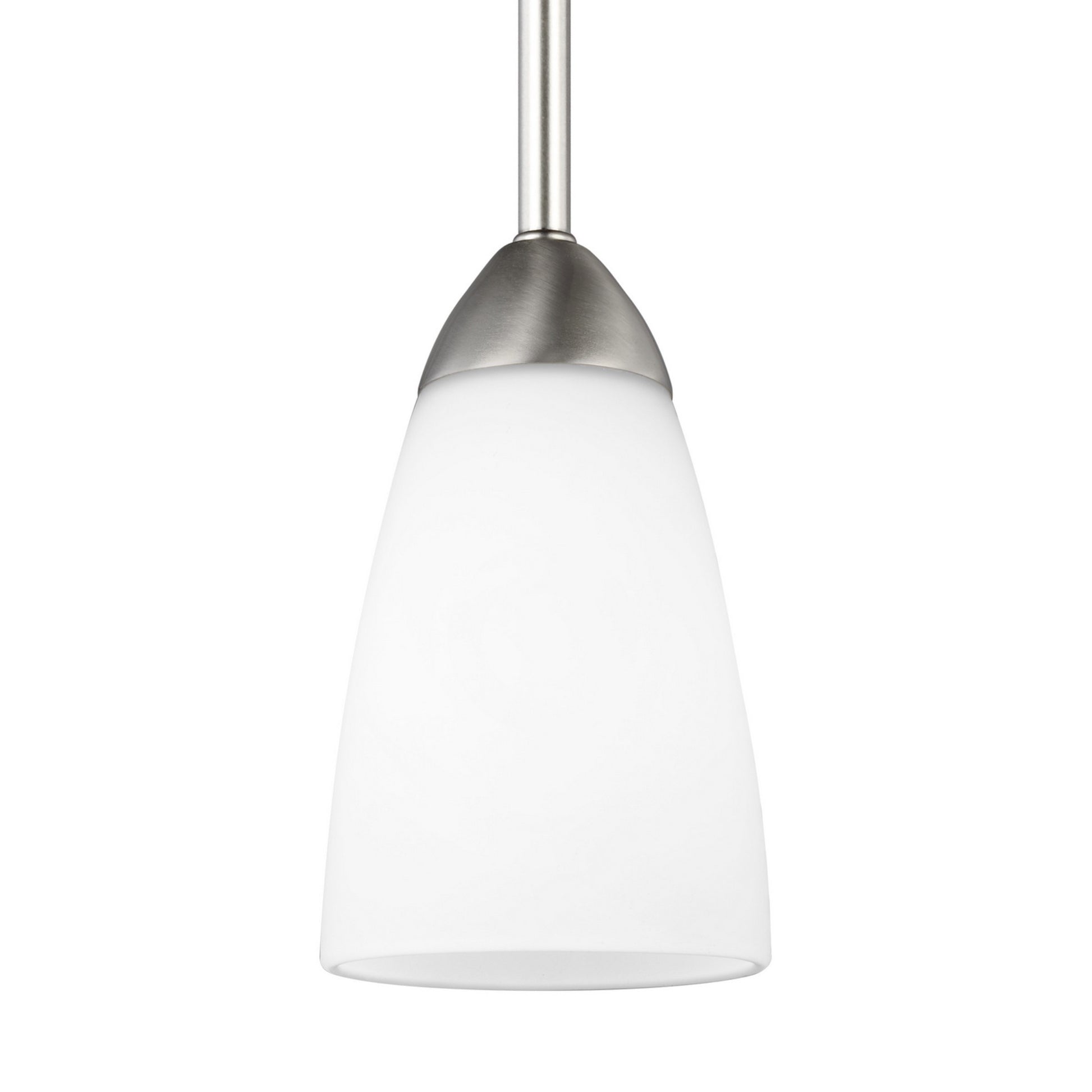 Seville 4" Mini Pendant, Brushed Nickel Finish - Bees Lighting