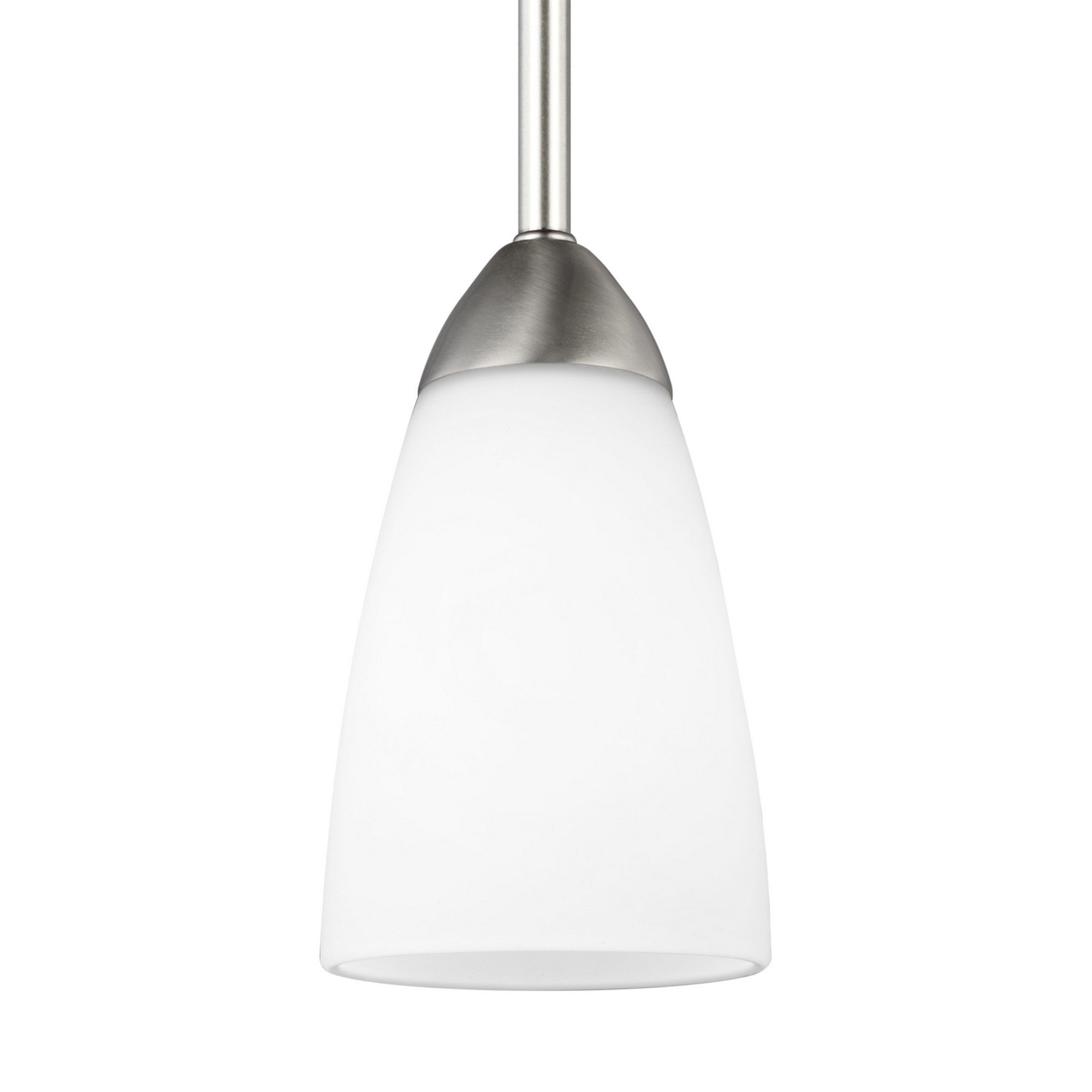 Seville 4" Mini Pendant, Brushed Nickel Finish - Bees Lighting