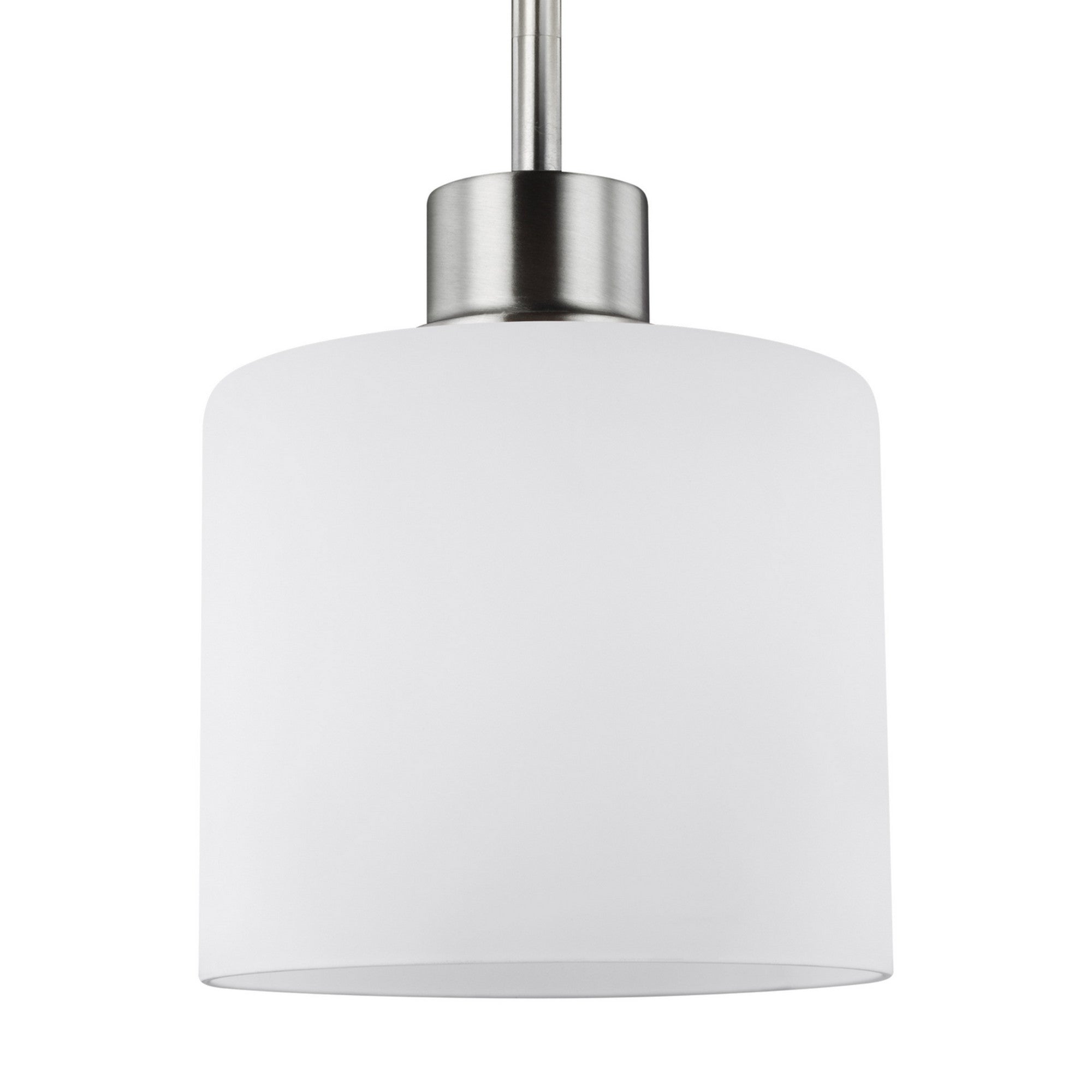 Canfield 6" Mini Pendant, Brushed Nickel Finish - Bees Lighting