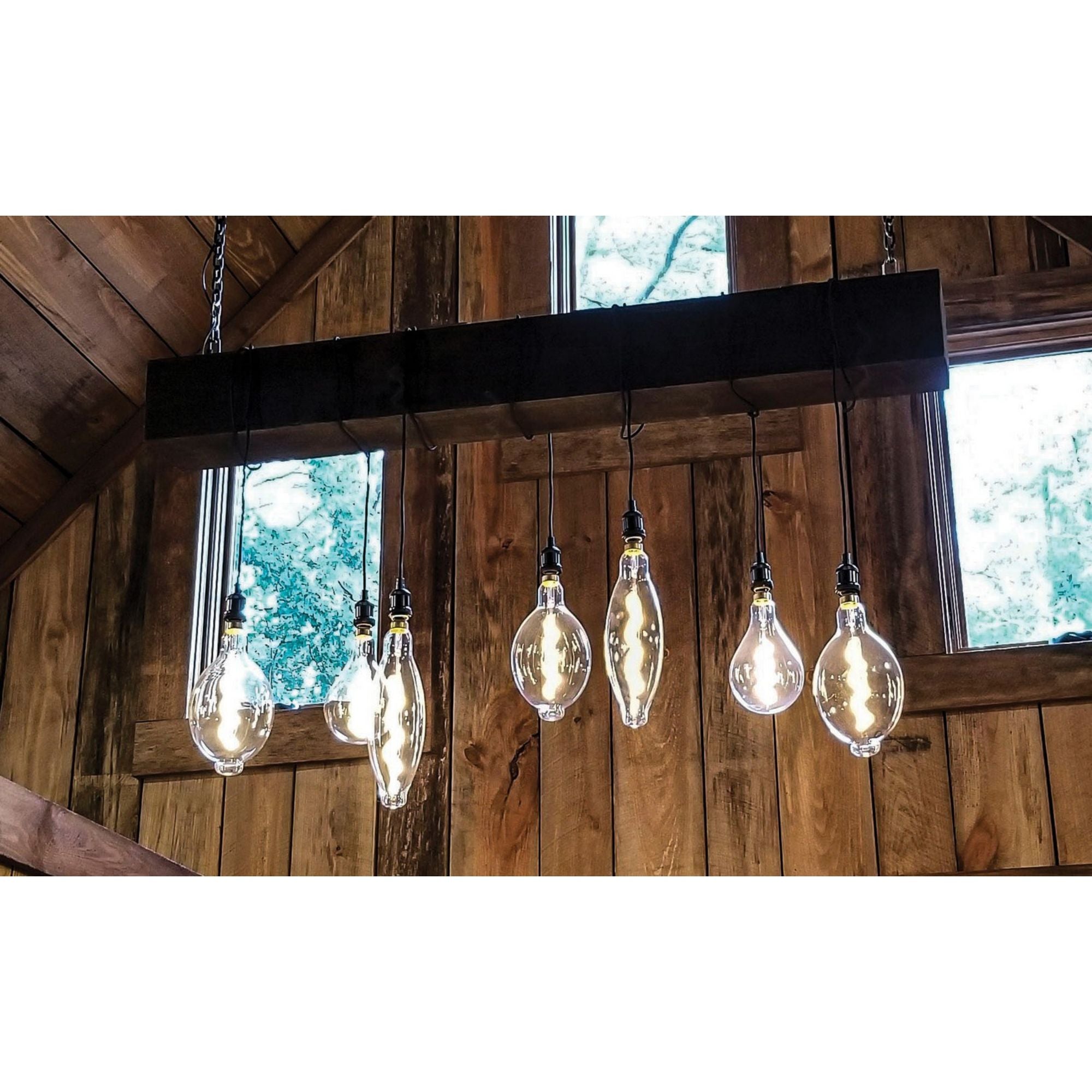 BT56 LED Vintage Style Spiral Bulb, 4 Watts, 200 Lumens, 2100K, E26 Base, Clear Finish - Bees Lighting