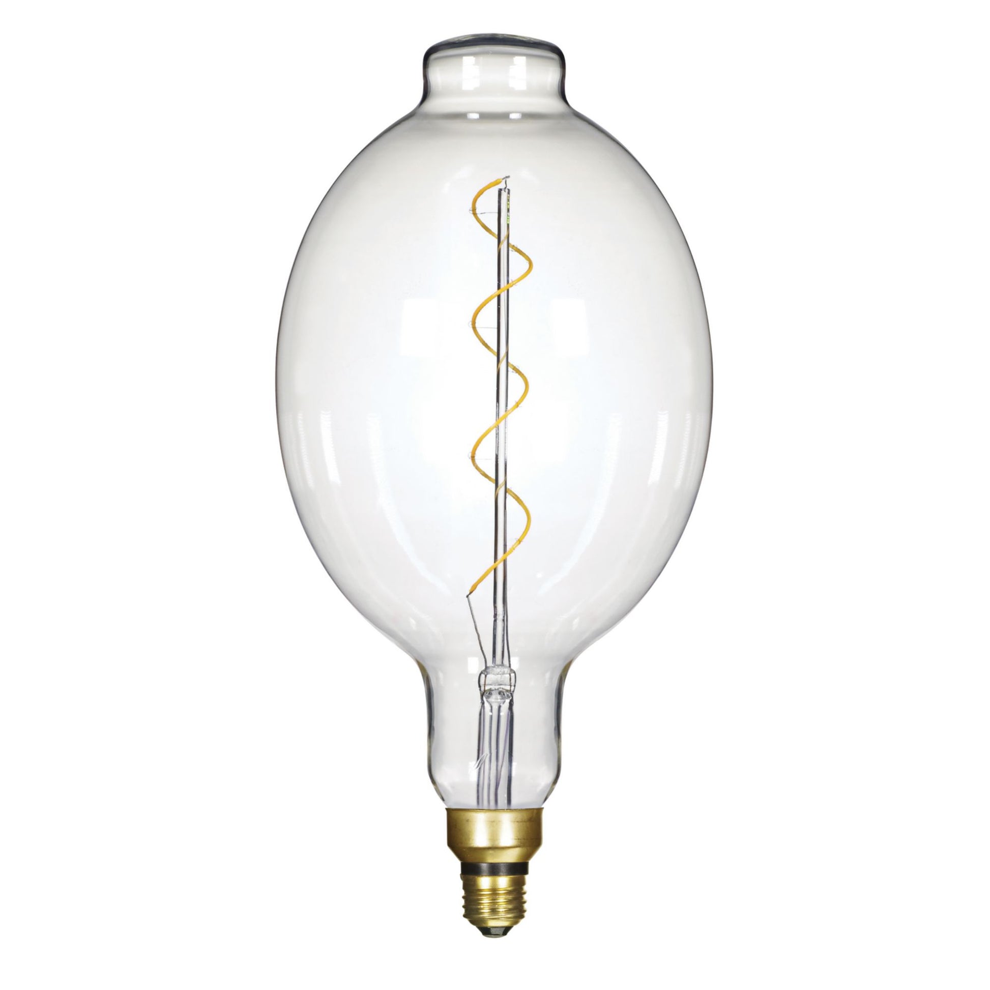 BT56 LED Vintage Style Spiral Bulb, 4 Watts, 200 Lumens, 2100K, E26 Base, Clear Finish - Bees Lighting